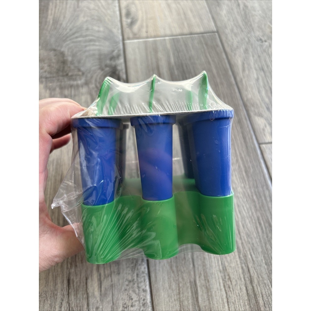 NEW IKEA CHOSIGT Ice Pop Maker Set of 6 - Blue & Green - BPA Free - SEALED - Picture 3 of 3